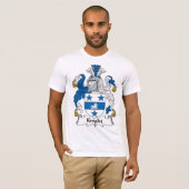 Ritter-Familienwappen T-Shirt (Vorne ganz)