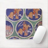 Ritter Frau-3516 fol.217v fünf Mousepad (Mit Mouse)