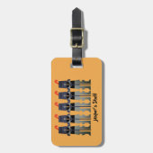 Ritter Gepäckanhänger (Vorderseite vertikal)