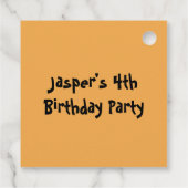 Ritter Geschenkanhänger (Rückseite)