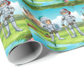 Ritter Geschenkpapier (Rolleneckpunkt)