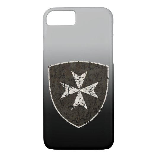 Ritter Hospitaller Kreuz, beunruhigt Case-Mate iPhone Hülle (Rückseite)