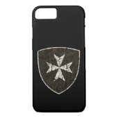 Ritter Hospitaller Kreuz, beunruhigt Case-Mate iPhone Hülle (Rückseite)