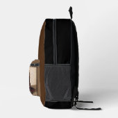 Ritter im Mittelalter Bedruckter Rucksack (Rechts)