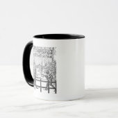 Ritter im Mittelalter Tasse (Vorderseite Links)