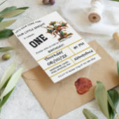 Ritter im Rüstungsmuseum Party zum ersten Geburtst Einladung