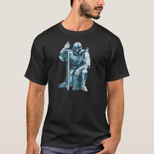 *~* Ritter im Schwert des leuchtenden Armors T-Shirt (Vorderseite)