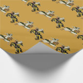 RITTER IM TURNIERKAMPF GESCHENKPAPIER (Ecke)