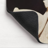 Ritter in der Rüstung auf seinem Pferd Mousepad (Ecke)