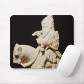 Ritter in der Rüstung auf seinem Pferd Mousepad (Mit Mouse)