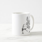 Ritter in der Rüstung Kaffeetasse (VorderseiteRechts)