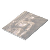 Ritter in der Rüstung Notizblock (Rotiert)