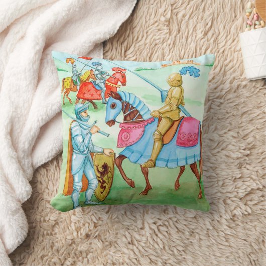 Ritter in Rüstung Kissen (Decke)