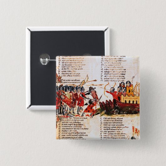 Ritter-Kämpfen Button (Vorne & Hinten)