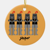 Ritter Keramik Ornament (Vorne)