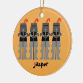 Ritter Keramik Ornament (Links)