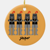 Ritter Keramik Ornament (Hinten)