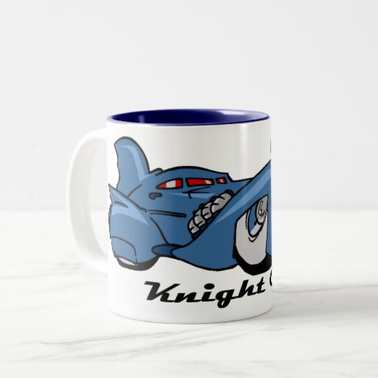 Ritter-Klasse Zweifarbige Tasse (Vorderseite Links)