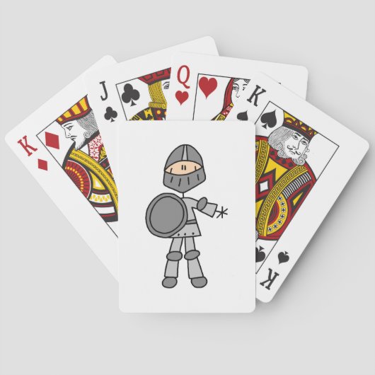 Ritter königlich spielkarten (Rückseite)