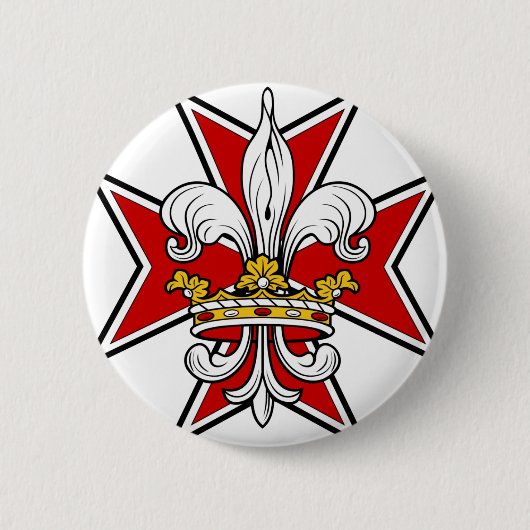 Ritter-Kreuz Button (Vorderseite)