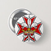 Ritter-Kreuz Button (Vorne & Hinten)