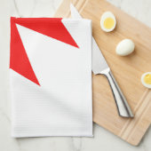 Ritter-Kreuz-Religionssymbol Maltas templar Küchentuch (Viertel Falte)