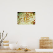 Ritter Kreuzfahrer Poster (Küche)