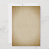 Ritter & Ladys Mittelalterliche Feste & Geburtstag Einladung (Rückseite)