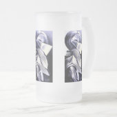 Ritter-mattierte Bier-Tasse Mattglas Bierglas (VorderseiteRechts)