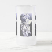 Ritter-mattierte Bier-Tasse Mattglas Bierglas (Mittel)