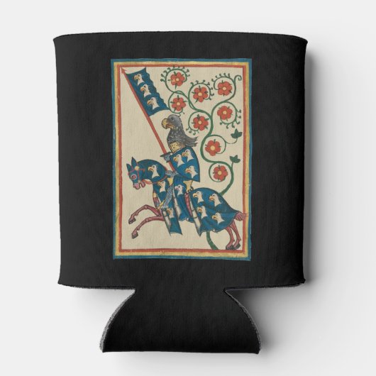 Ritter mit Adler Heraldry, Mittelalter des 14. Jah Dosenkühler (Rückseite)