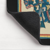 Ritter mit Adler Heraldry, Mittelalter des 14. Jah Mousepad (Ecke)