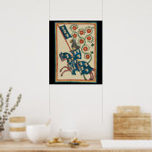 Ritter mit Adler Heraldry, Mittelalter des 14. Jah Poster (Küche)