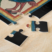 Ritter mit Adler Heraldry, Mittelalter des 14. Jah Puzzle (Seite)