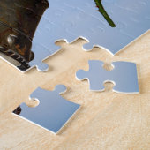 Ritter mit Herz und Sprichwort Puzzle (Seite)