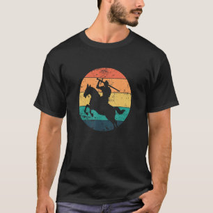 Ritter mit Schwert auf einem Pferd T-Shirt