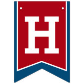 Ritter Mittelalter Glückwunsch Geburtstag 8. Roter Wimpelkette (Erste Fahne)