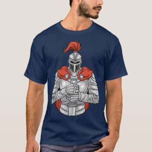 Ritter Mittelalter Ritter Battle RPG Fantasy T-Shirt