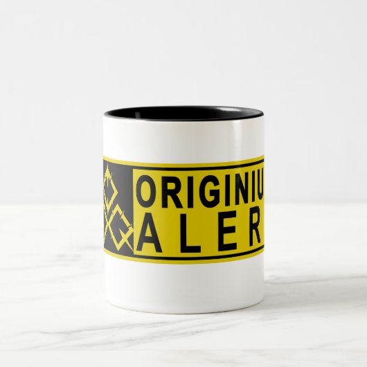 Ritter - Originium Alert Zweifarbige Tasse (Mittel)