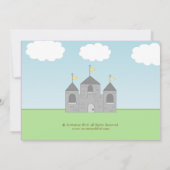 Ritter-Party Einladung (Rückseite)