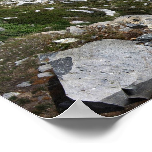 Ritter Pass - Ansel Adams Wilderness Poster (Ecke)