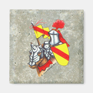 Ritter-PferdeImitat-Stein Magnet