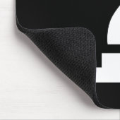 Ritter-Piktogramm Mousepad (Ecke)