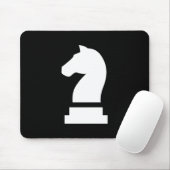 Ritter-Piktogramm Mousepad (Mit Mouse)