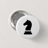 'Ritter'-Piktogramm-Schaltfläche Button (Vorne & Hinten)