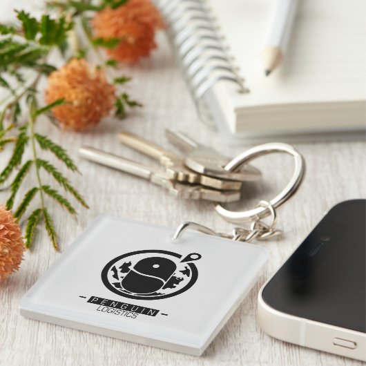 Ritter - Pinguin Logistic Schlüsselanhänger (Vorderseite rechts)