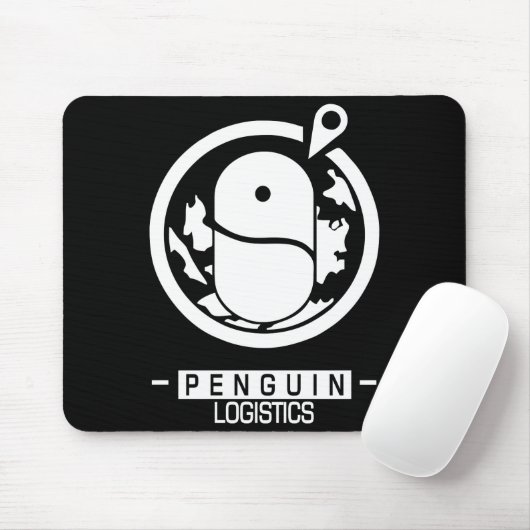 Ritter - Pinguin Logistik Mousepad (Mit Mouse)