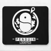 Ritter - Pinguin Logistik Mousepad (Vorne)