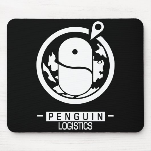 Ritter - Pinguin Logistik Mousepad (Vorne)
