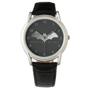 Ritter-Pixel-Logo Batmans Arkham Armbanduhr